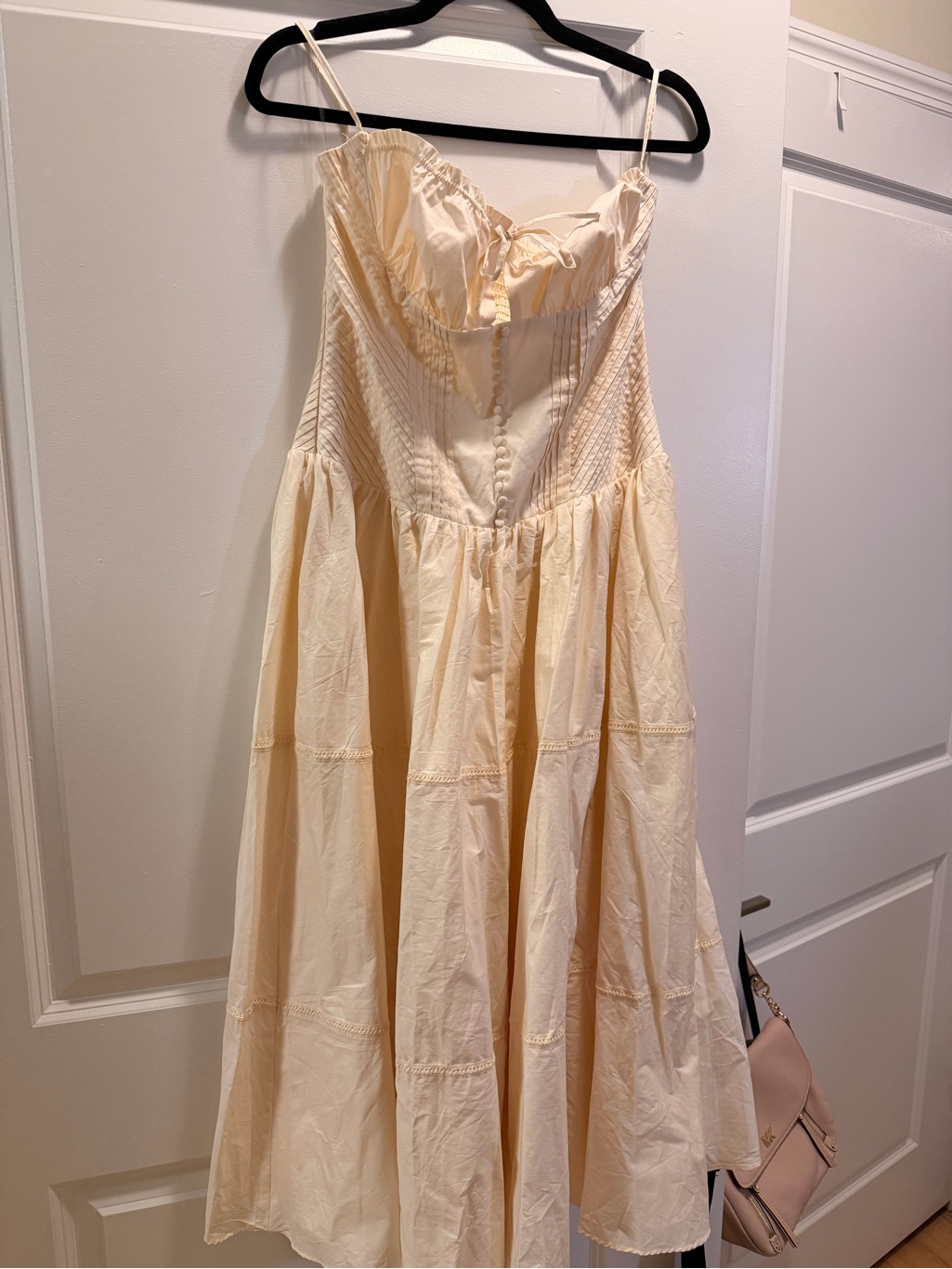 Esmeralda Oh Polly Dress In Ivory Nwts Size Us 8